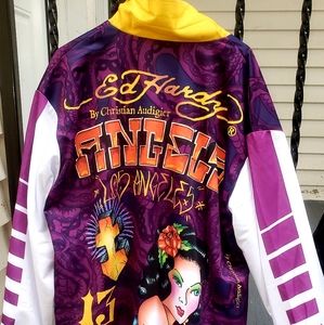 ED HARDY JACKET NEW LARGE UNISEX